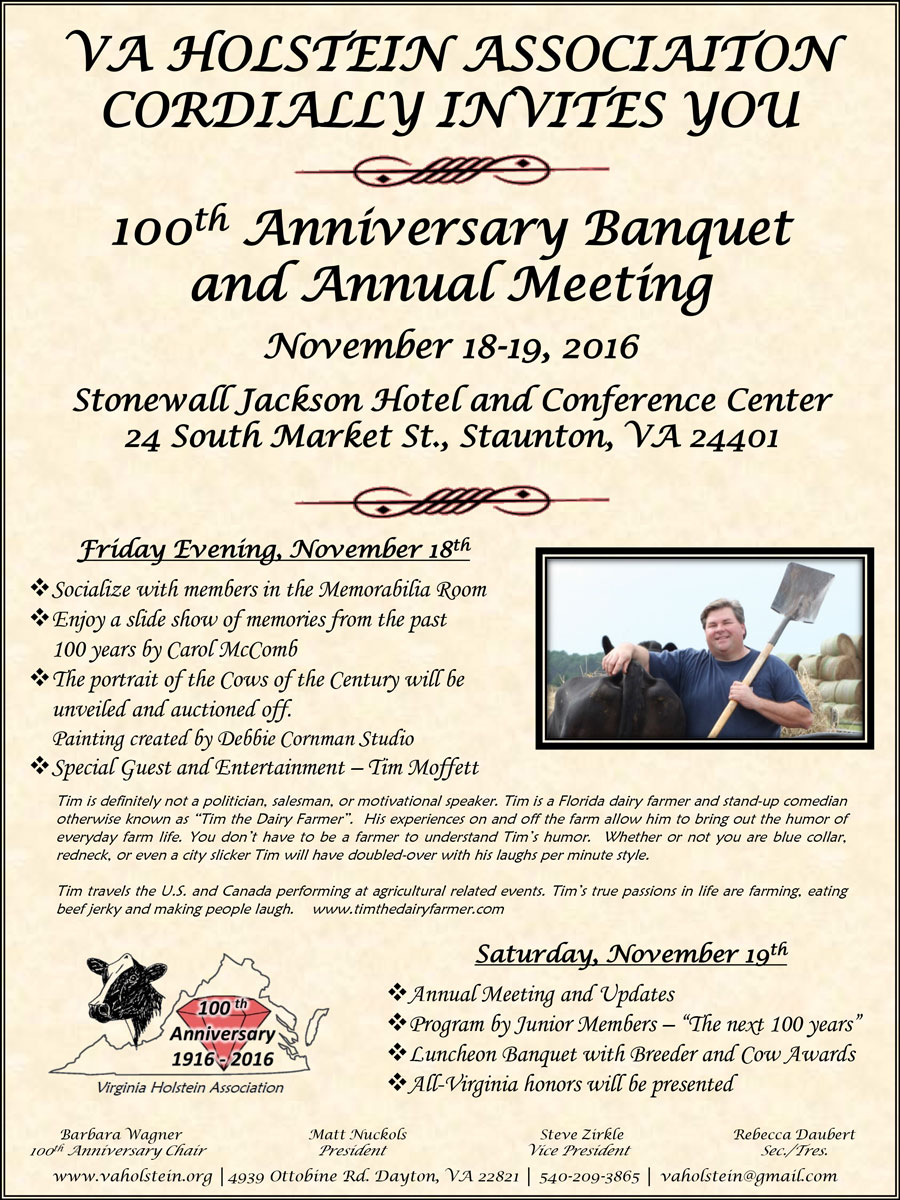 Virginia Holstein Association and Virginia Junior Holstein Association